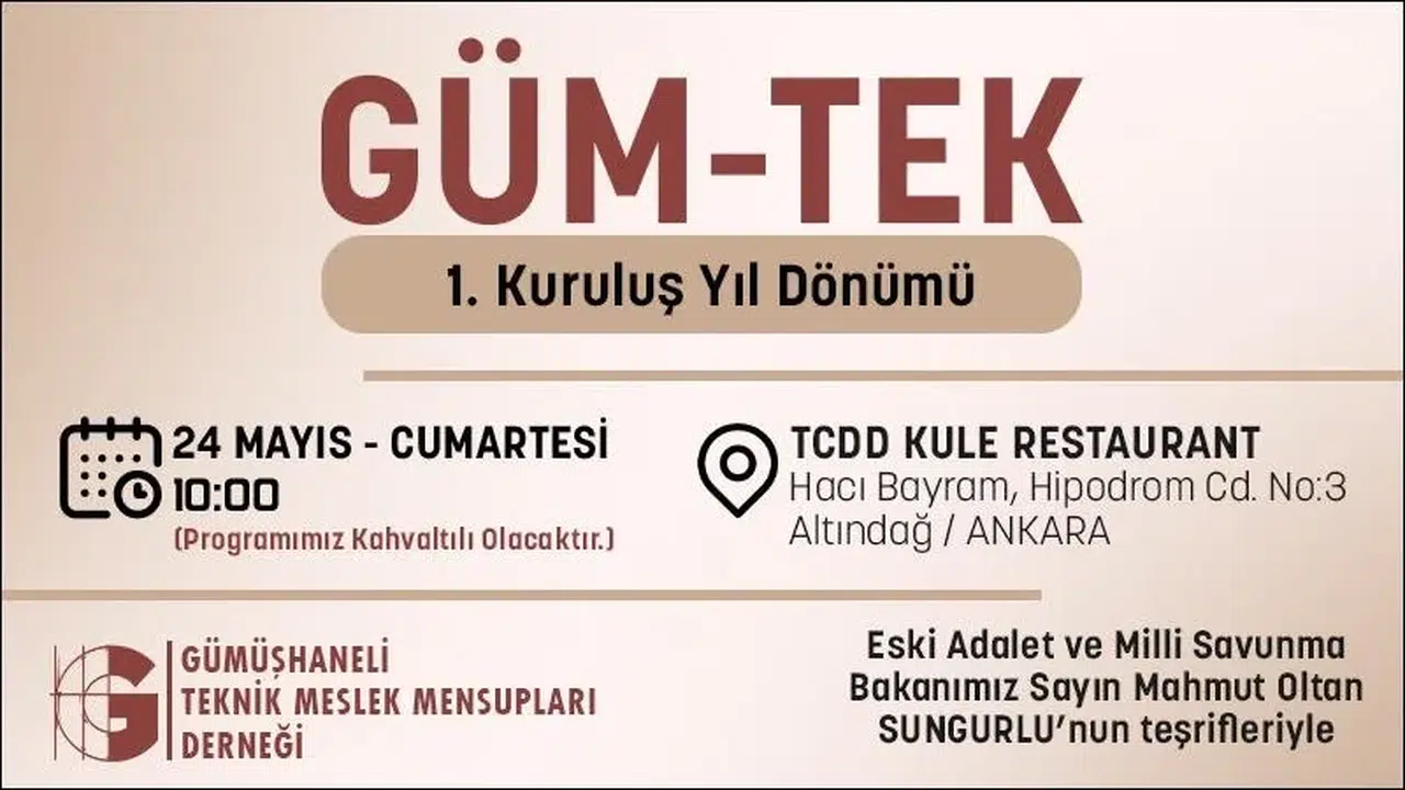 GÜM-TEK’ten anlamlı yıl dönümü programı #haberi, #haberleri, #Gümüşhane #haber