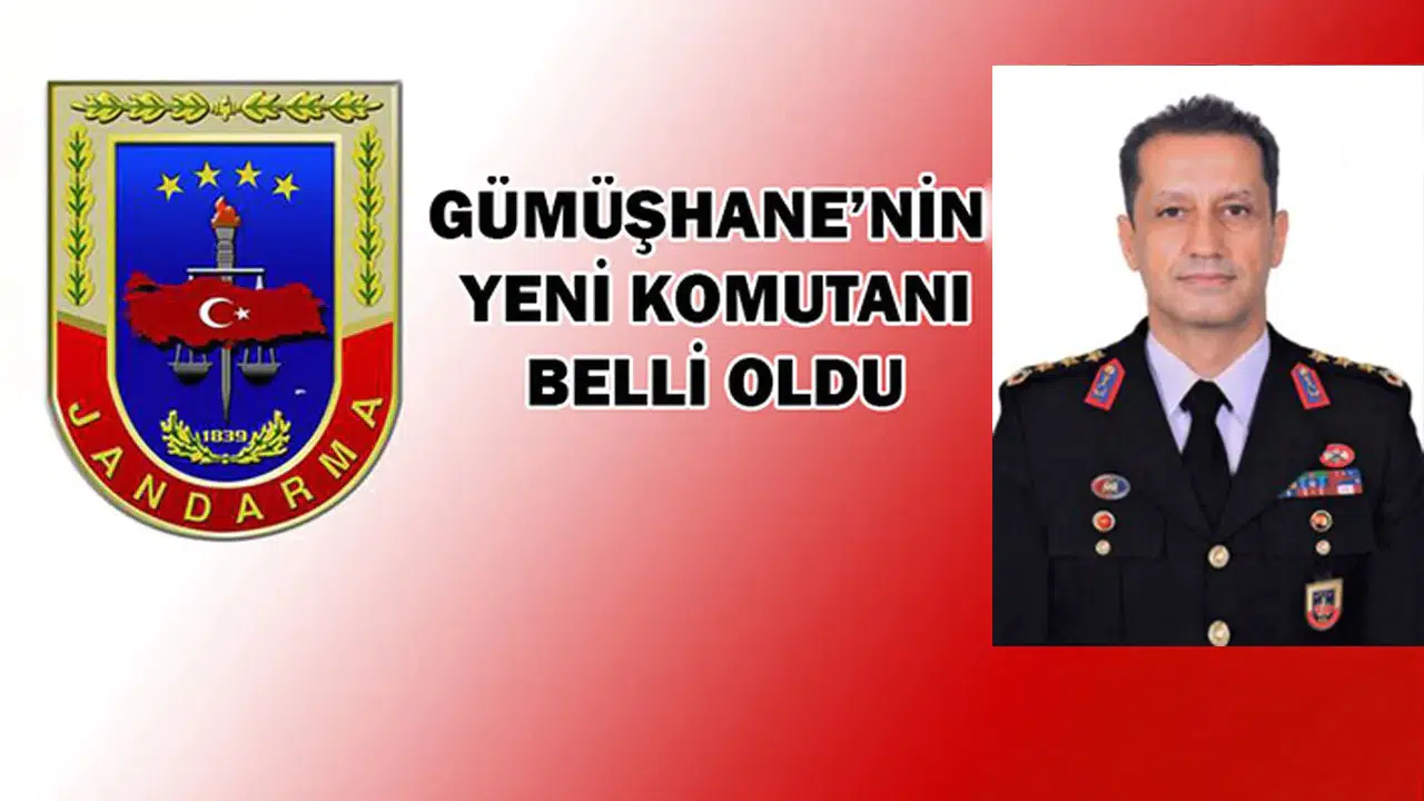 Gümüşhane’nin yeni İl Jandarma Komutanı Sarıdoğan oldu #haberi, #haberleri, #Gümüşhane #haber