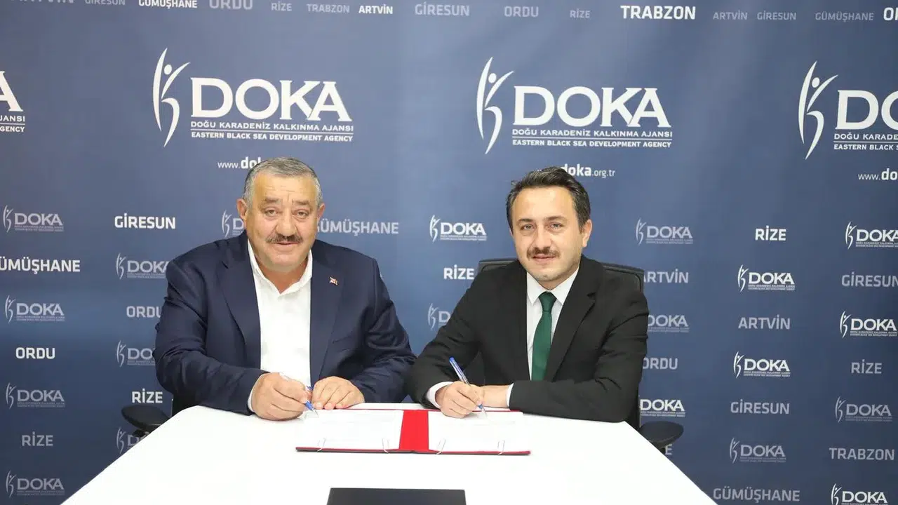 Kelkit OSB İçin DOKA ile Teknik Destek Sözleşmesi İmzalandı #haberi, #haberleri, #Gümüşhane #haber