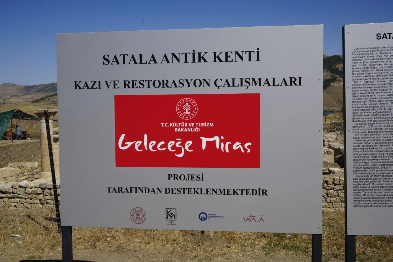 Anadolu’nun en narin kadın iskeletleri Satala’da ortaya çıktı #haberi, #haberleri, #Gümüşhane #haber