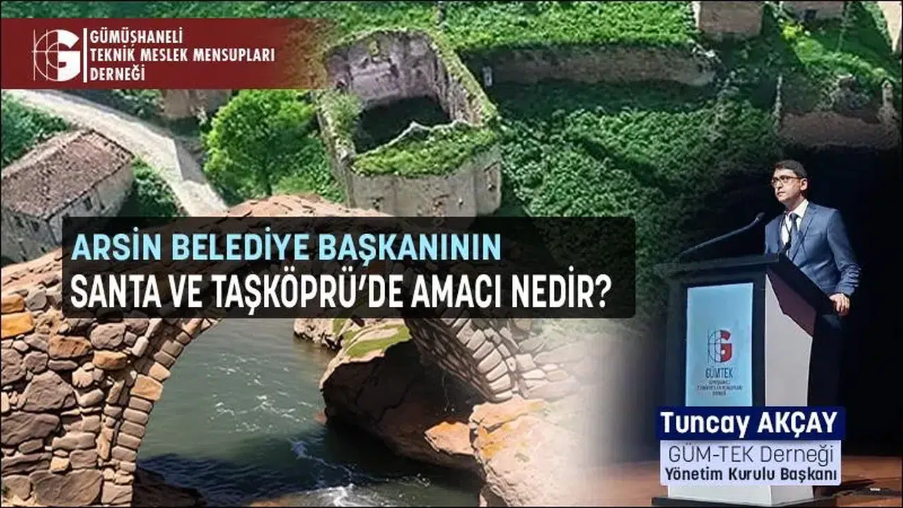 Arsin Belediye Başkanının Santa ve Taşköprü’de Amacı Nedir? #haberi, #haberleri, #Gümüşhane #haber