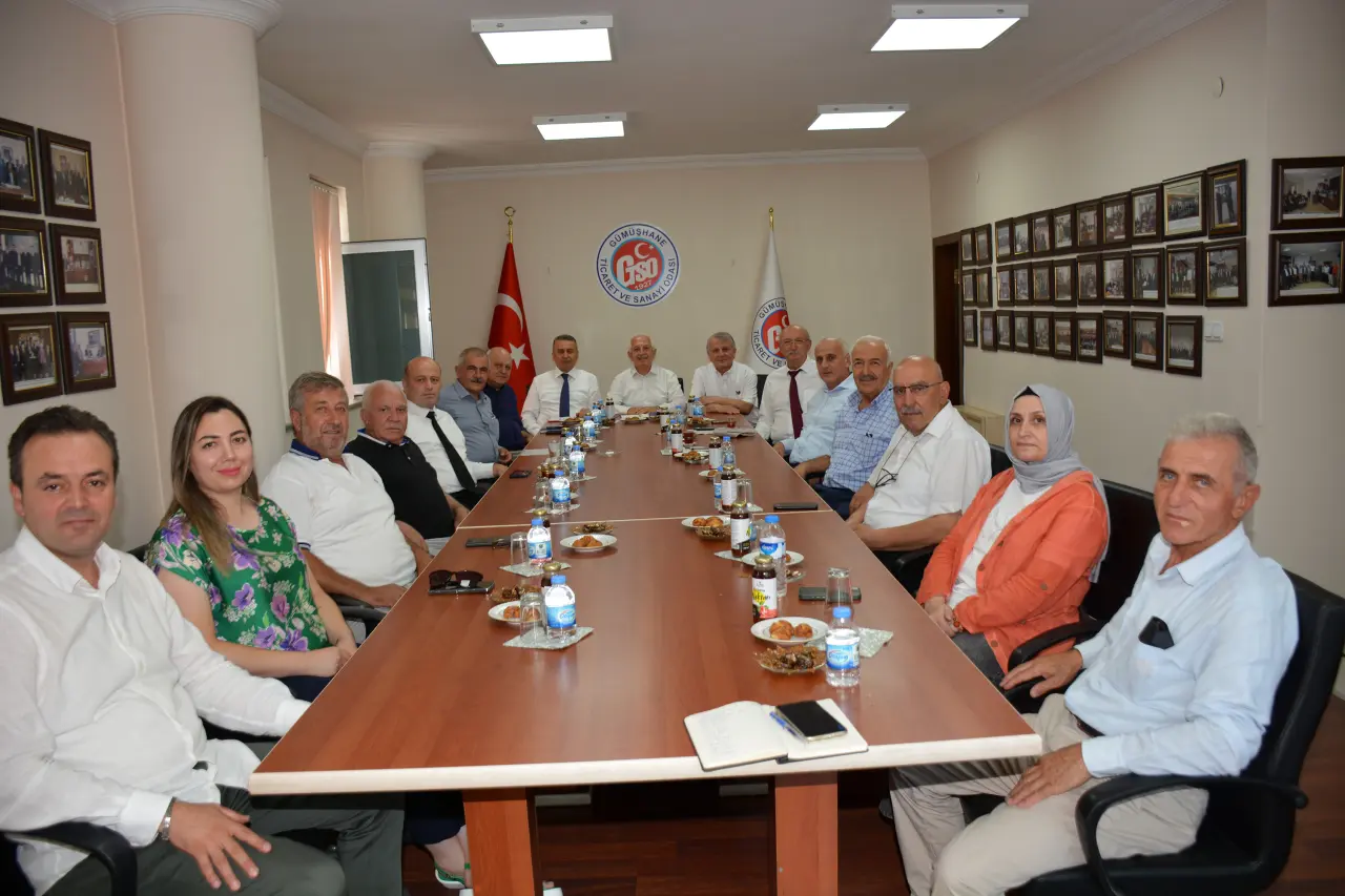 GÜSİAD heyetinden GTSO’ya ziyaret #haberi, #haberleri, #Gümüşhane #haber