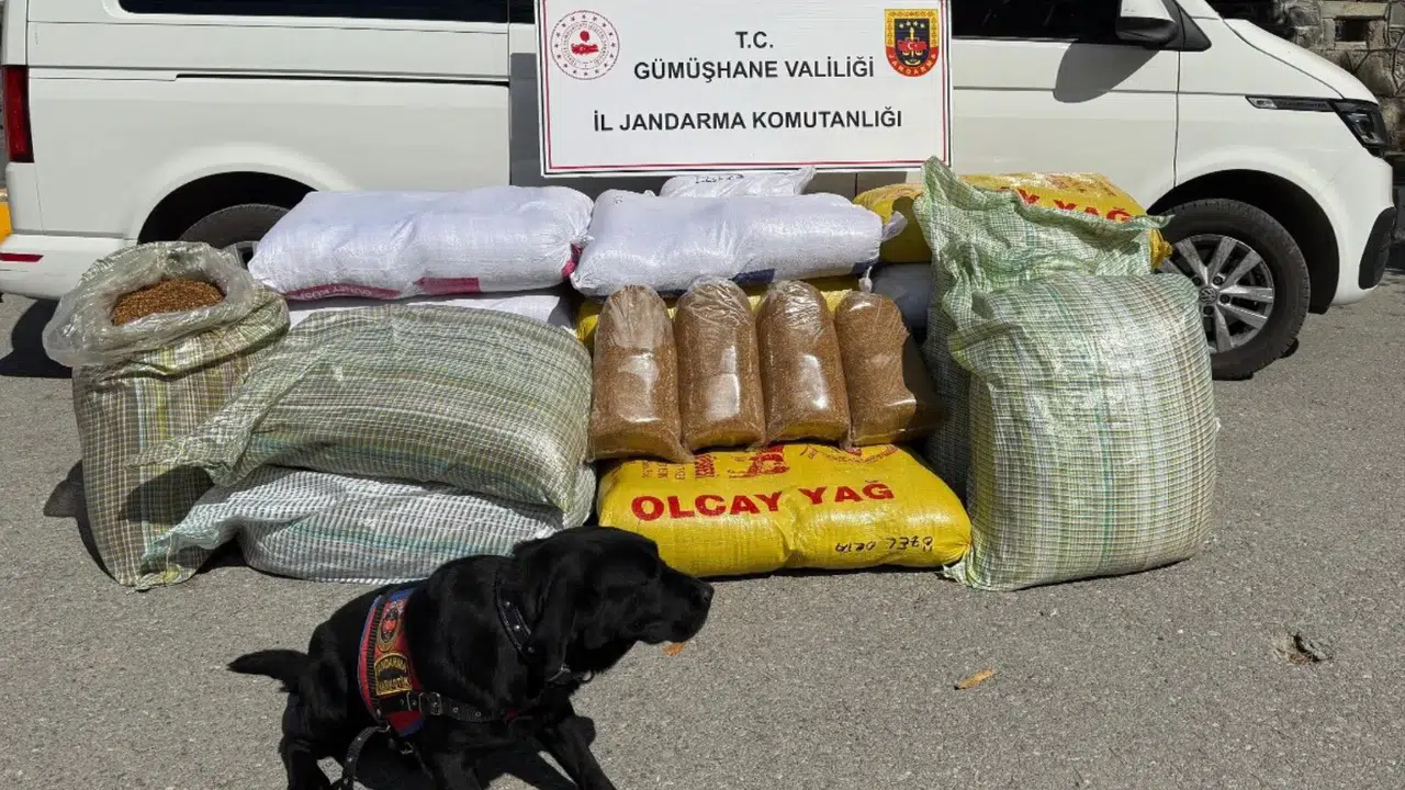 530 Kilo Tütün Ele Geçirildi