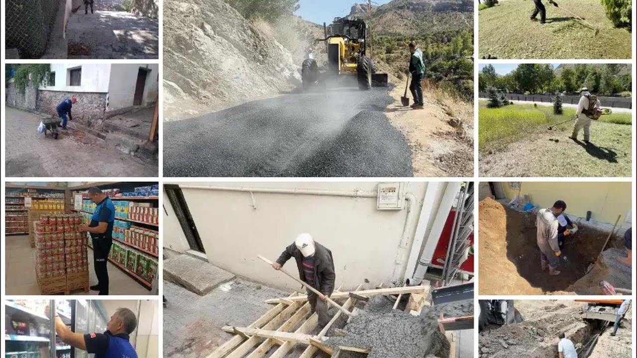 Gümüşhane Belediyesi Şehrin Dört Bir Yanında Hizmet Seferberliği Başlattı #haberi, #haberleri, #Gümüşhane #haber