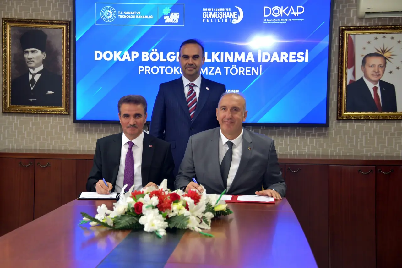 Gümüşhane’de DOKAP projeleri için imzalar atıldı #haberi, #haberleri, #Gümüşhane #haber