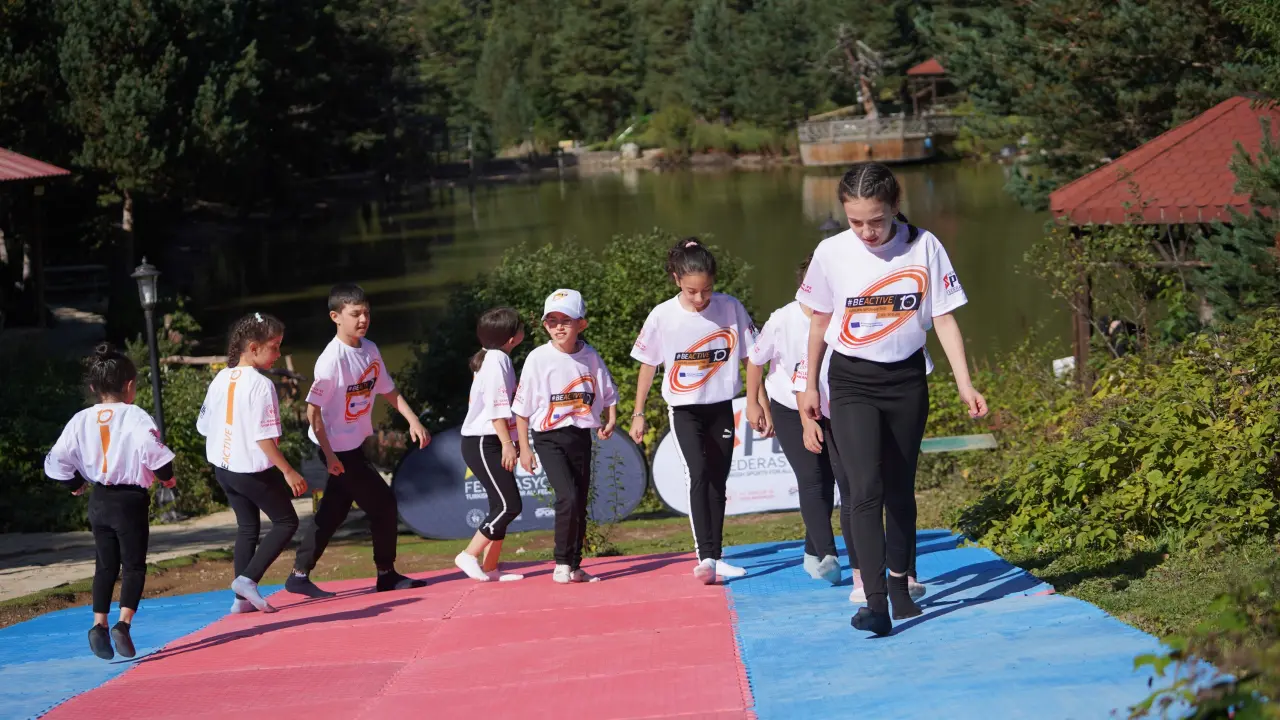 Limni Gölü Tabiat Parkında spor ve doğa buluştu #haberi, #haberleri, #Gümüşhane #haber