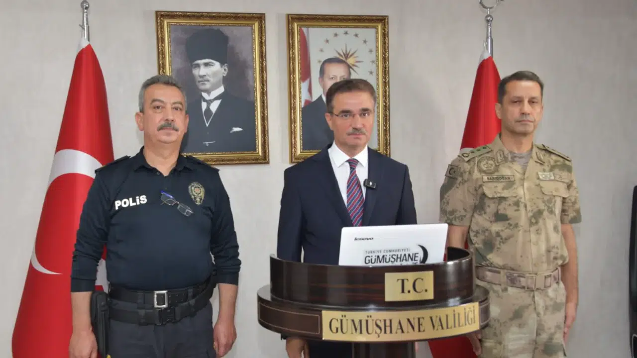 Vali Baruş Ağustos ayı asayiş raporunu açıkladı #haberi, #haberleri, #Gümüşhane #haber