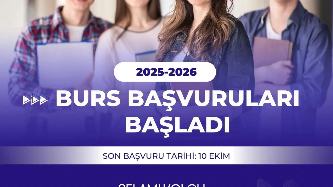 Burs için son gün bugün!