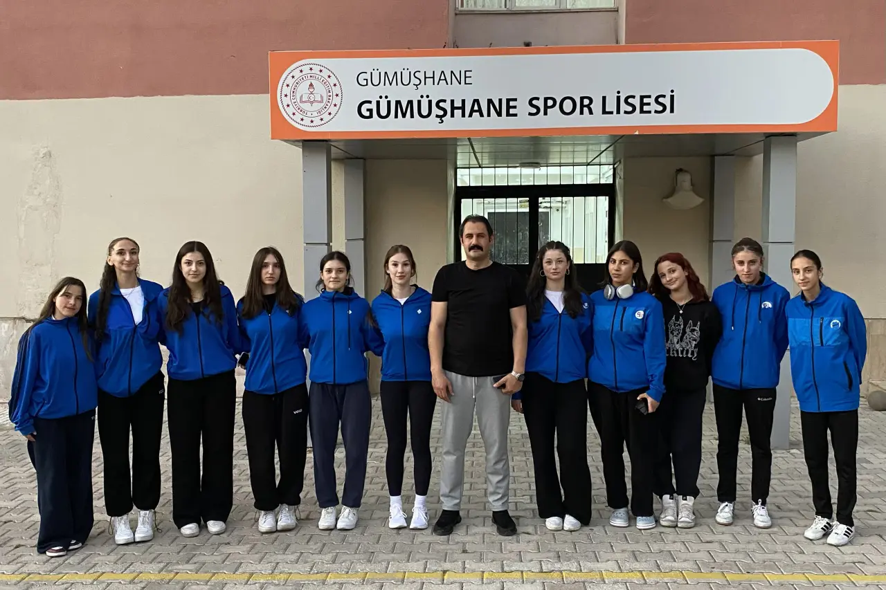 Gümüşhane Spor Lisesi’nden Ankara’da unutulmaz voleybol günü