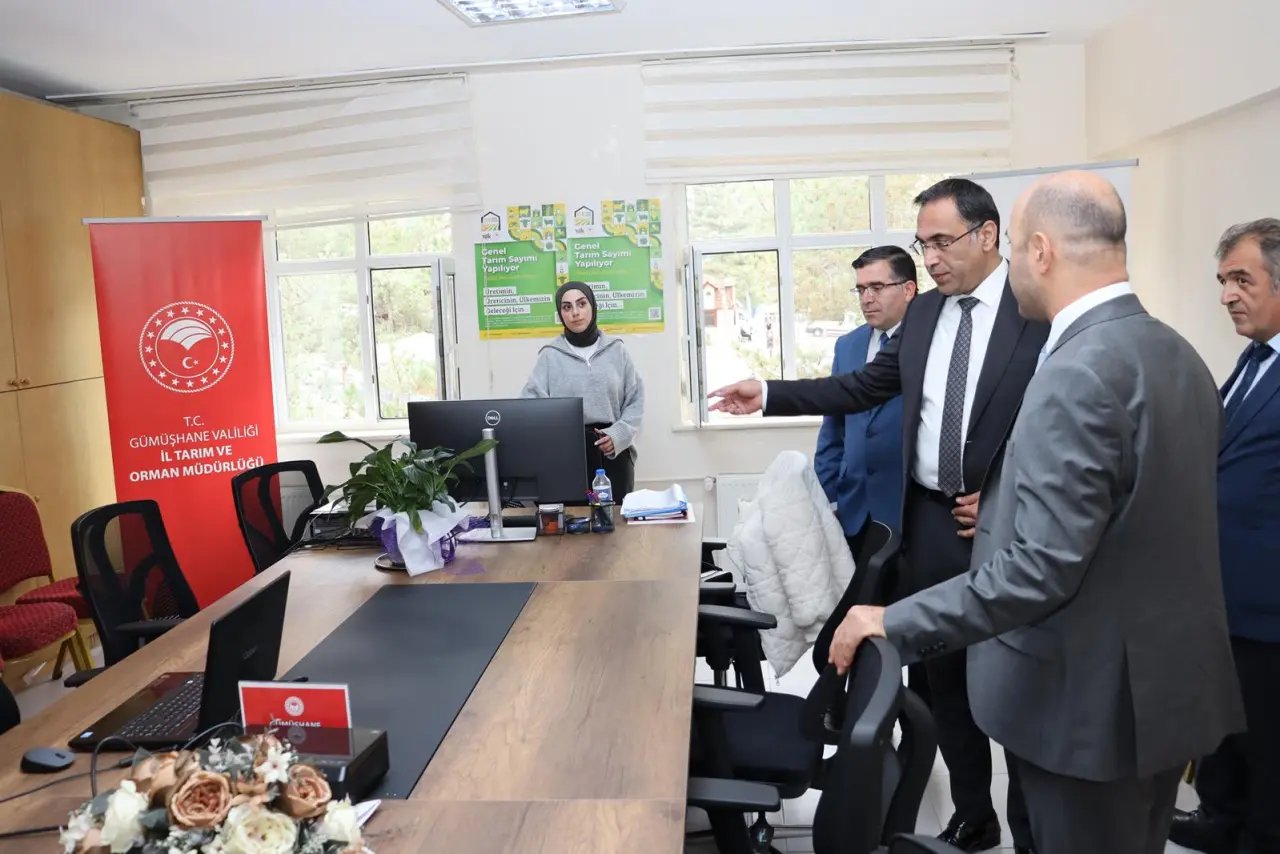 Gümüşhane’de Tarım Sayımı Çalışmaları Değerlendirme Toplantısı Yapıldı