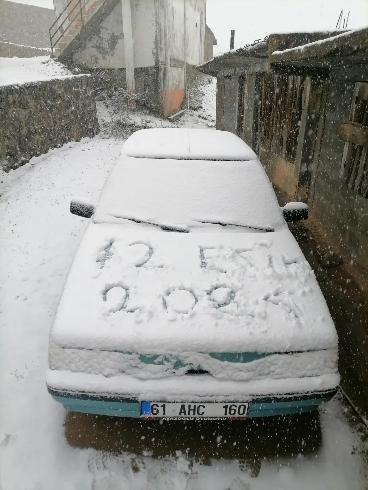 Gümüşhane’nin yüksek kesimleri kara teslim oldu