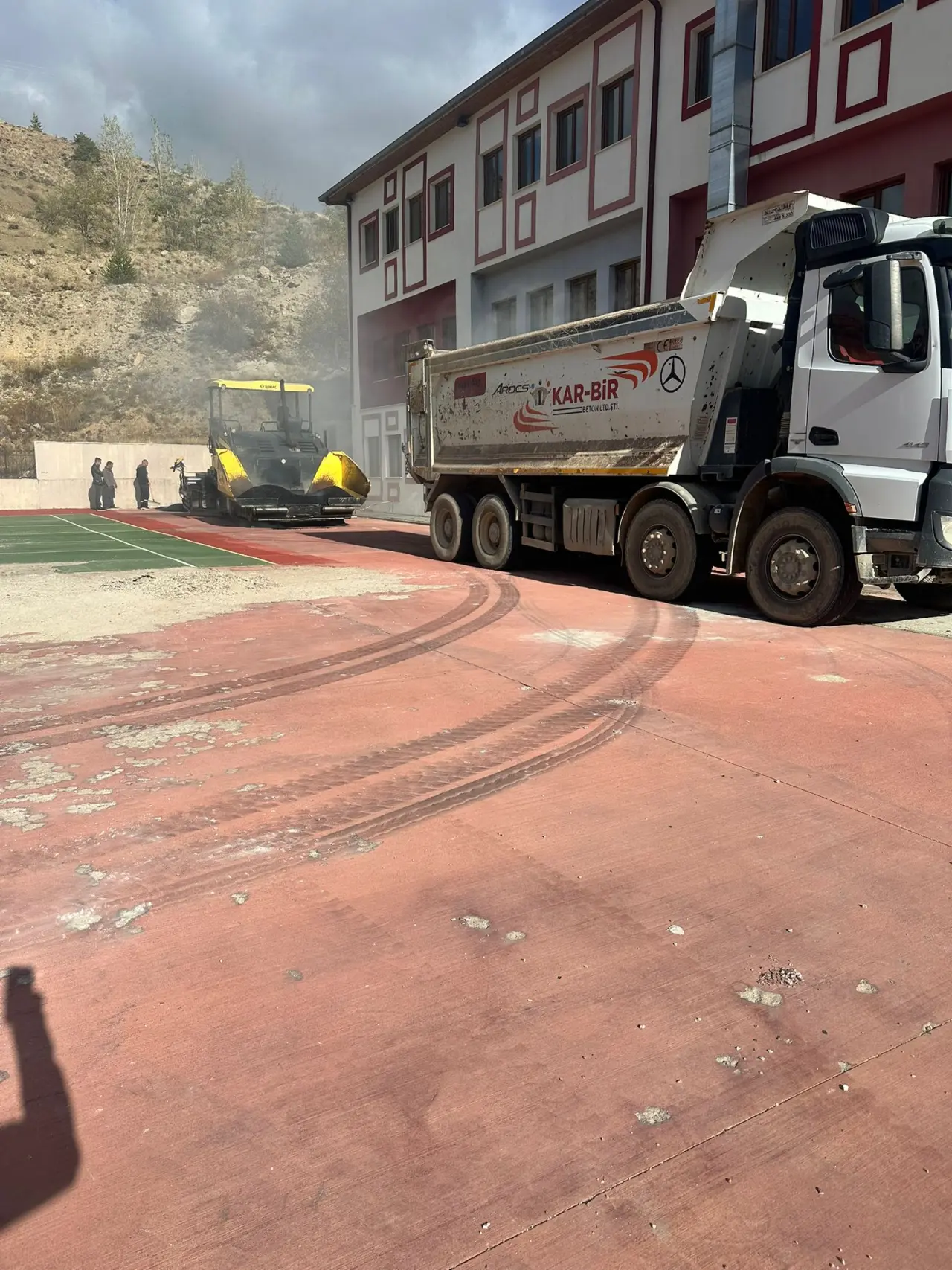 Öğretmen Akademisi için çalışmalar hızlandı! Asfalt tamamlandı