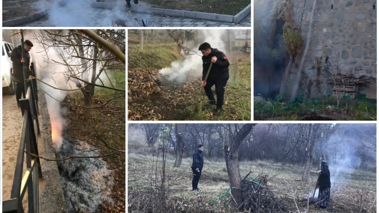 Gümüşhane’de gazel yakan yandı!