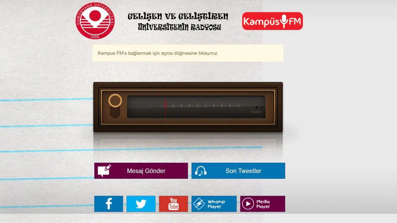 Kampüs FM’de Yeni Program: “Kağıttan Gemiler”