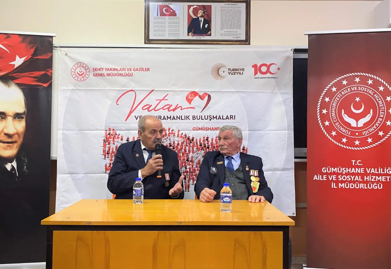 Kıbrıs Kahramanları Gazipaşa öğrencileriyle buluştu