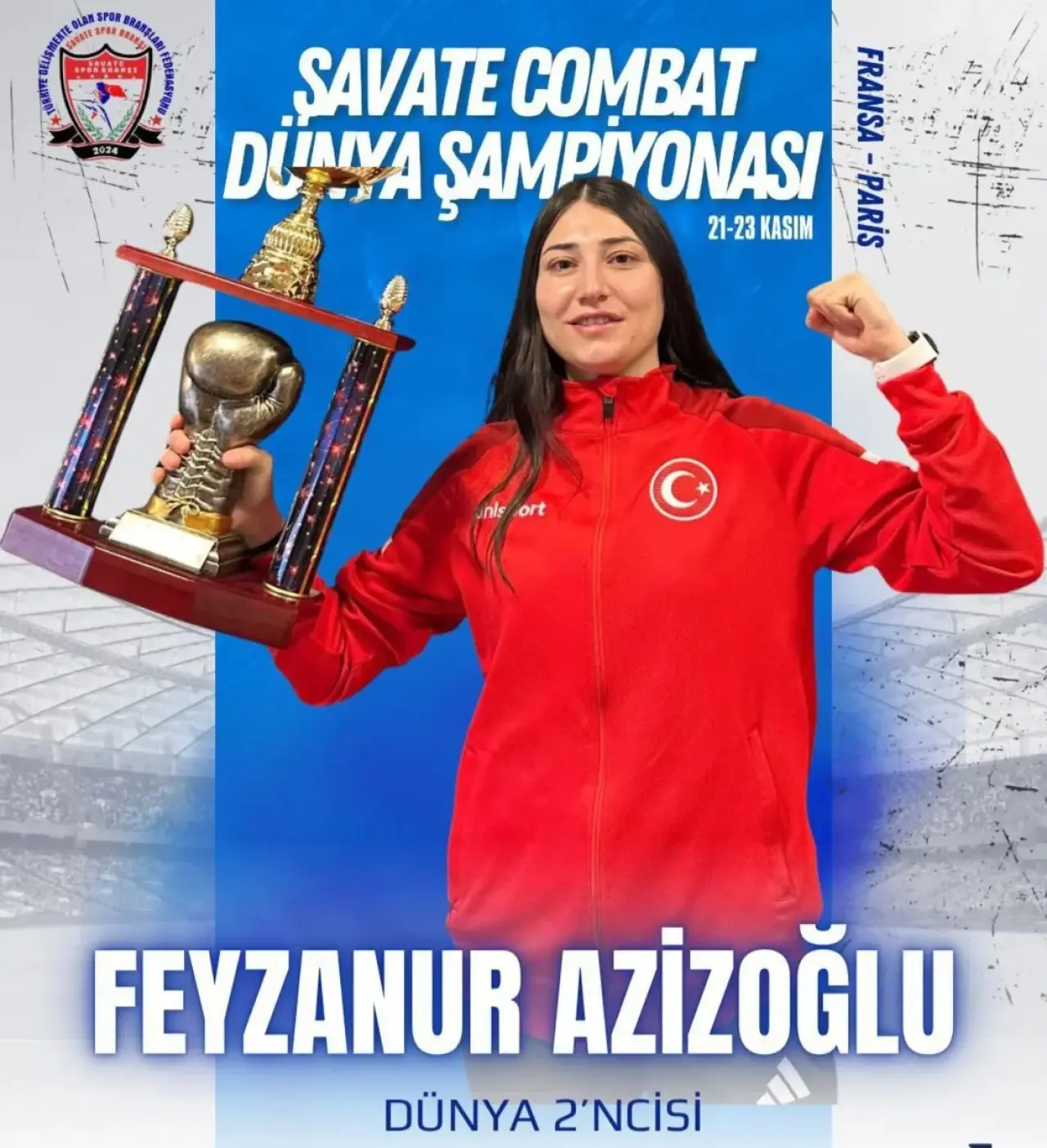 Milli Gururumuz Feyzanur Azizoğlu Dünya İkincisi Oldu!