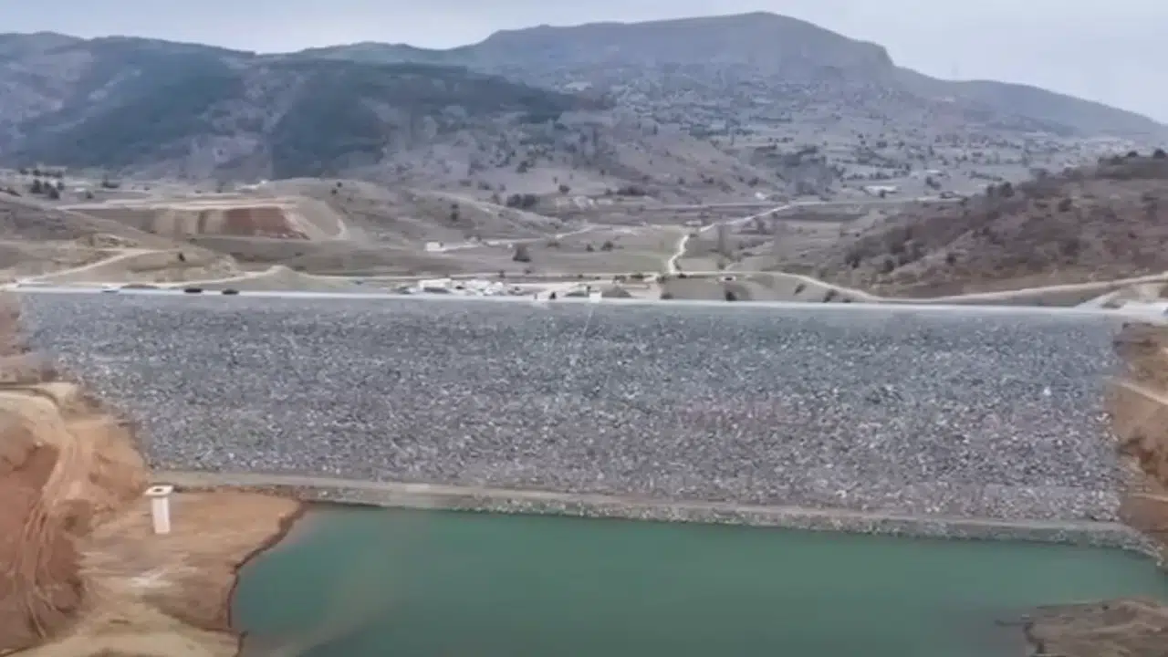373 milyon liralık Ünlüpınar Barajı’nda su tutuldu