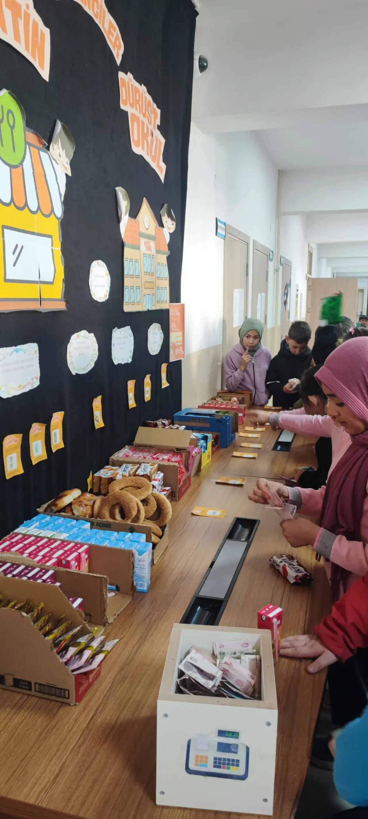 Şehit Taşkın Temel İlkokulu’nda ‘Dürüst Kantin’ Uygulaması Başlatıldı