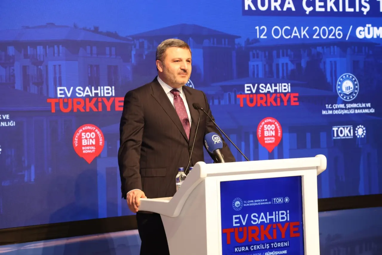 Gümüşhane’de 940 Konut İçin Kuralar Çekildi