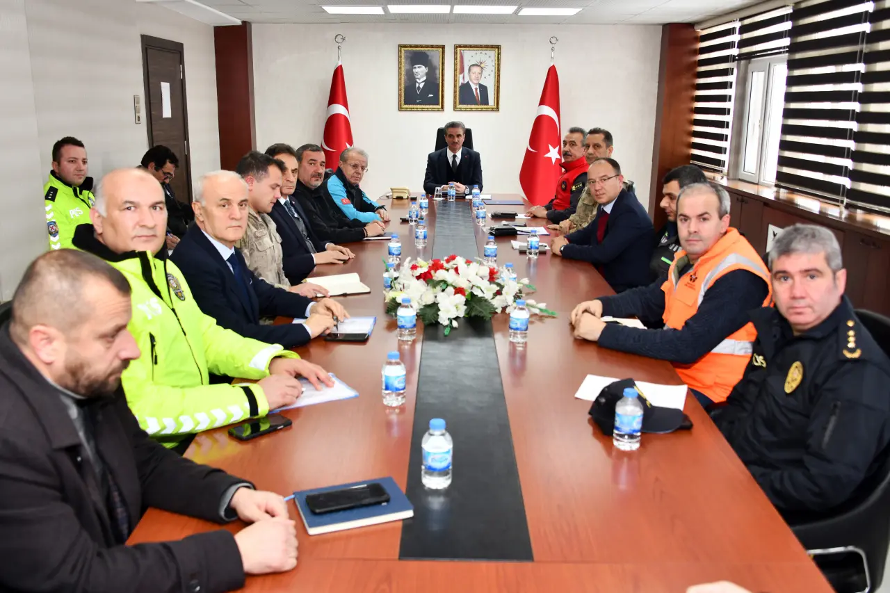 Gümüşhane’de Kış Tedbirleri ve Koordinasyon Toplantısı gerçekleştirildi