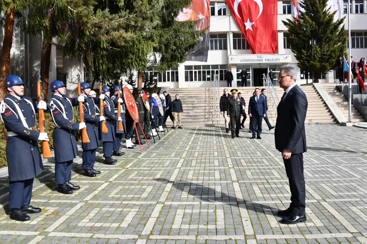 Gümüşhane’nin Kurtuluşunun 108. Yıl Dönümü Törenlerle Kutlandı