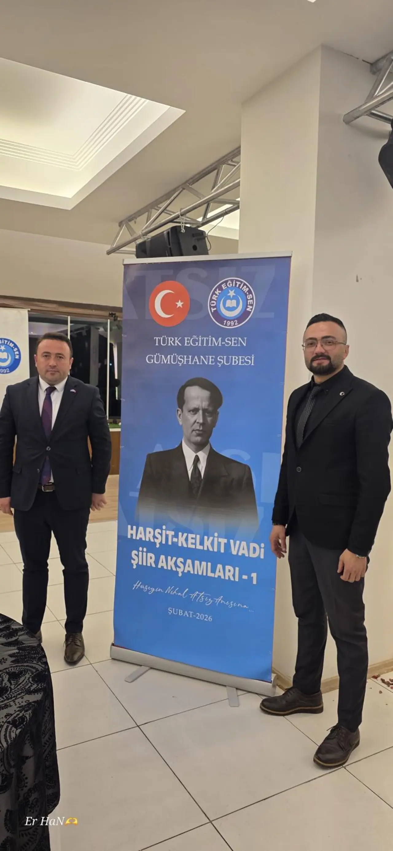 Türk Eğitim-Sen’den Harşit Kelkit Vadi Şiir Akşamları programı
