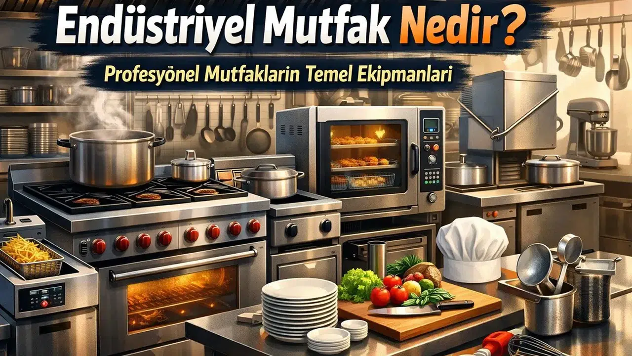 Endüstriyel Mutfak Nedir? Profesyonel Mutfakların Temel Ekipmanları