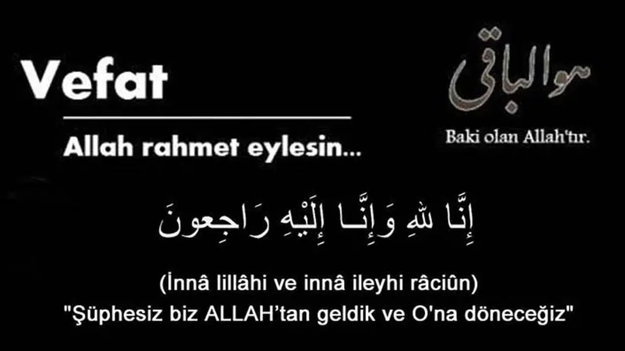 Fadime BULUT Hakk’ın rahmetine kavuşmuştur