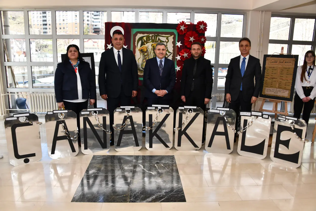 Gümüşhane’de 18 Mart Şehitleri Anma Günü ve Çanakkale Zaferi’nin 111. Yıl Dönümü Törenle Kutlandı