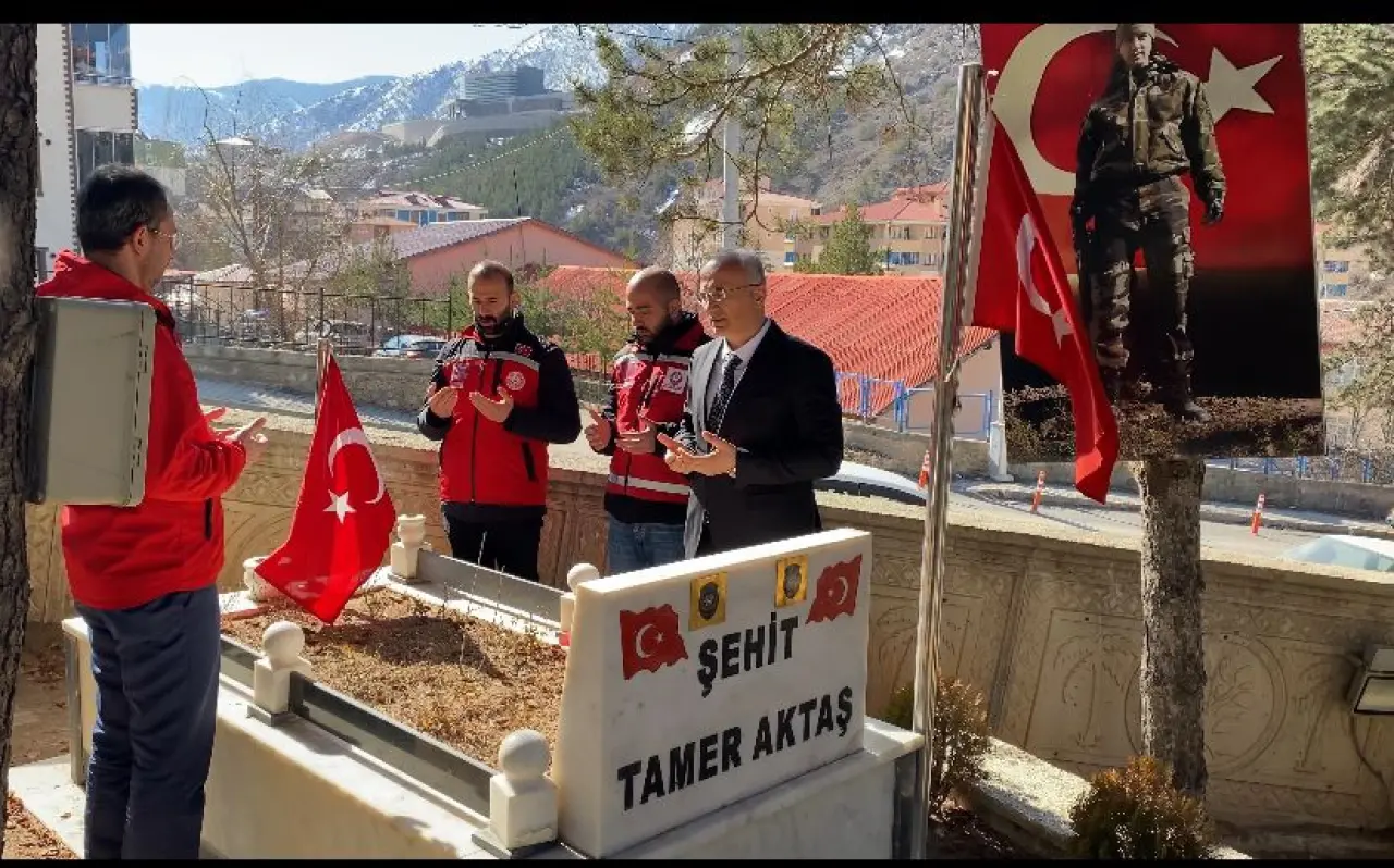 Kabirler tek tek ziyaret edildi