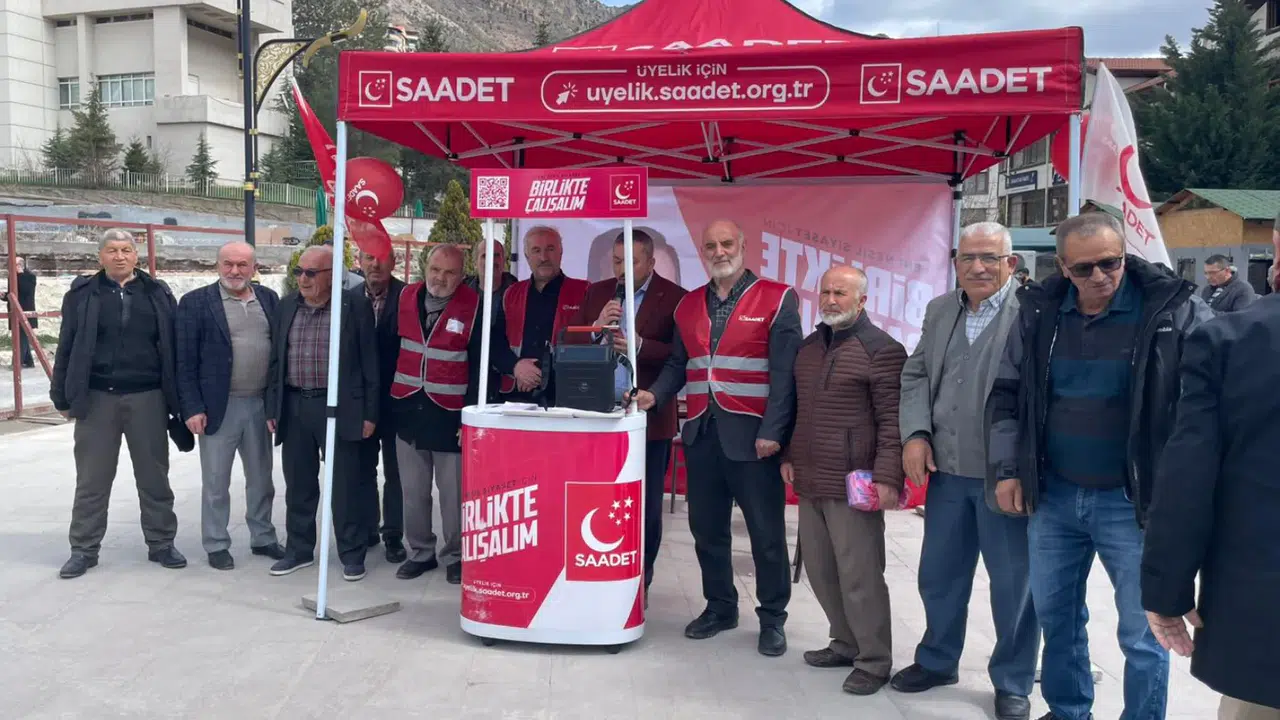 Saadet Partisinden Zalimlerin Saltanatı Yıkılacak! mesajı