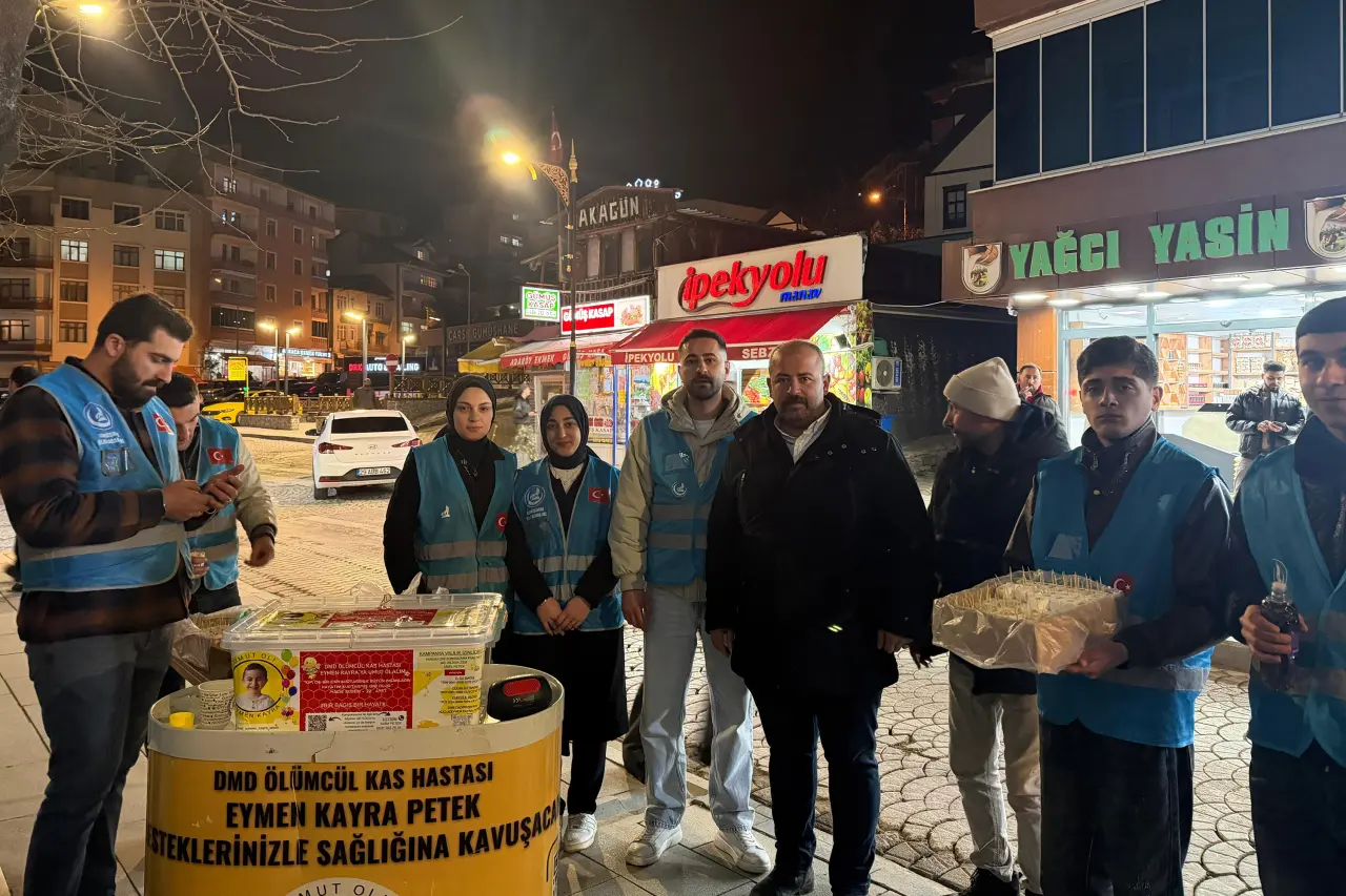 Ülkü Ocakları Gümüşhane İl Başkanlığı’ndan Eymen Kayra İçin Dev Yardım Seferberliği