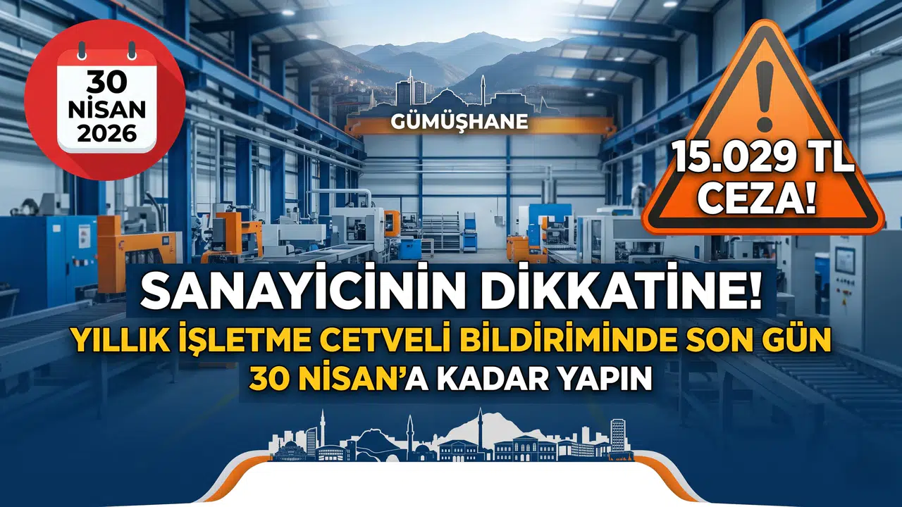 Gümüşhane Sanayicisine Kritik ’30 Nisan’ Hatırlatması