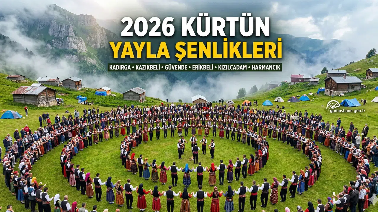 Gurbetçiler valizleri hazırlasın! İşte Kürtün Yaylalarında horonun ateşleneceği tarihler