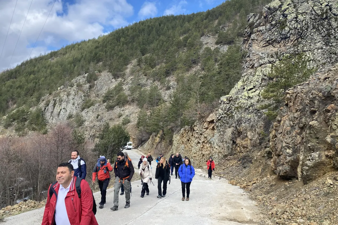 Zigana’da kışı ve baharı bir arada yaşadılar