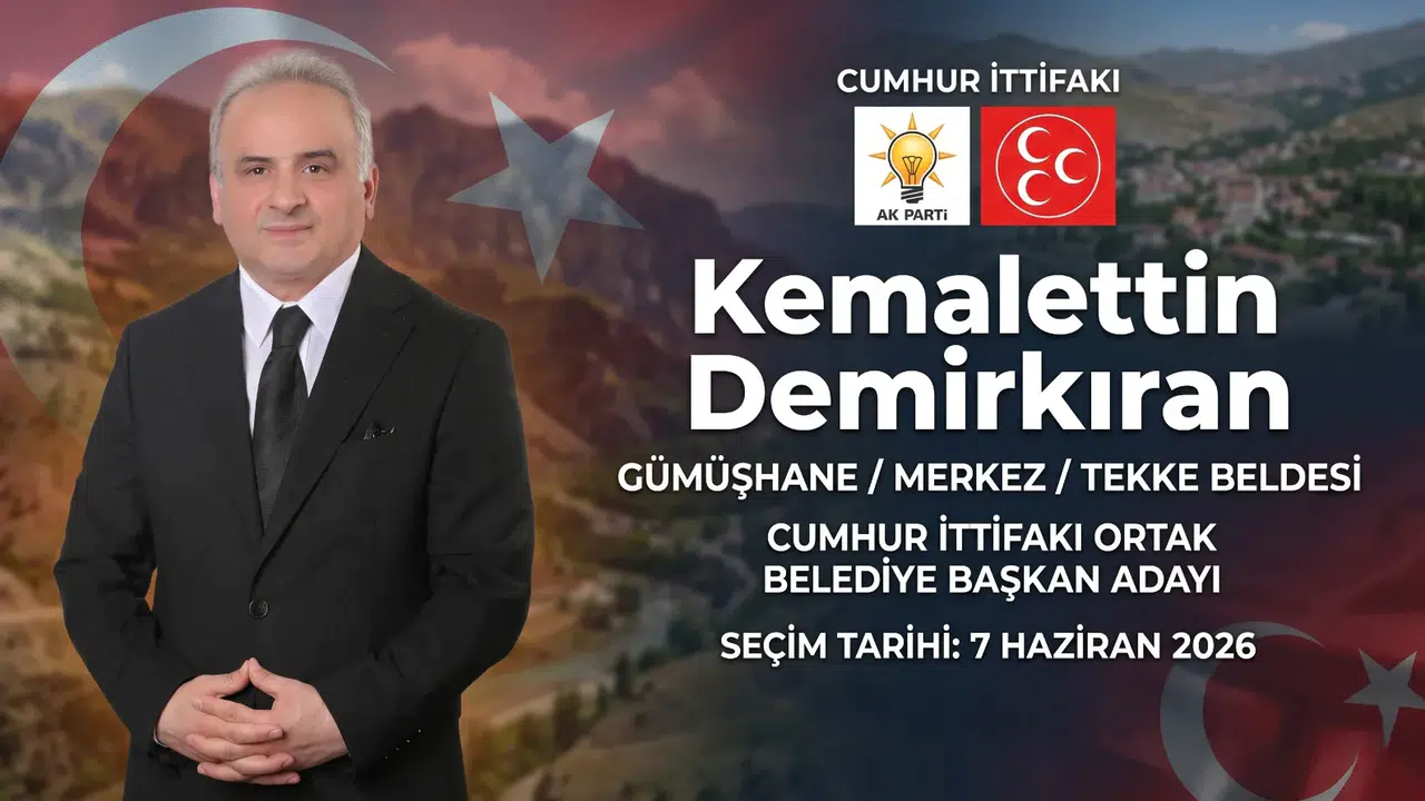 Cumhur İttifakı’nın Tekke Belediye Başkan Adayı Kemalettin Demirkıran oldu