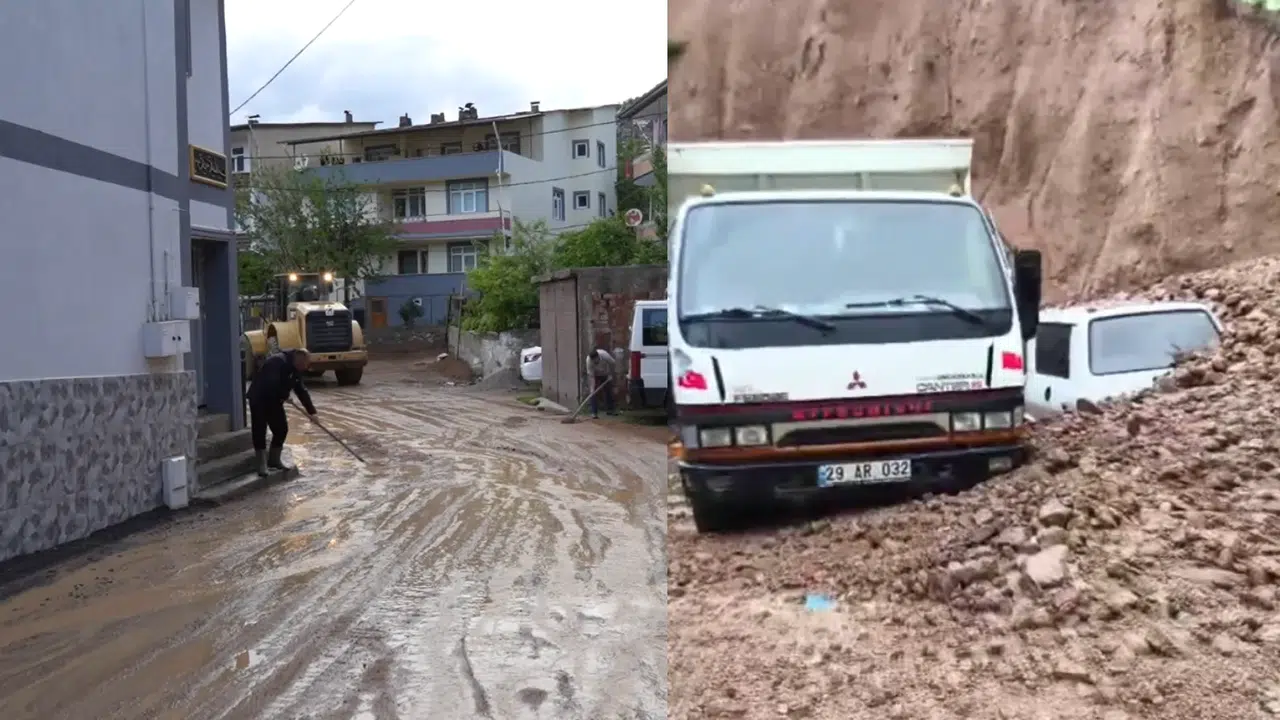 Evler ve Araçlar Zarar Gördü