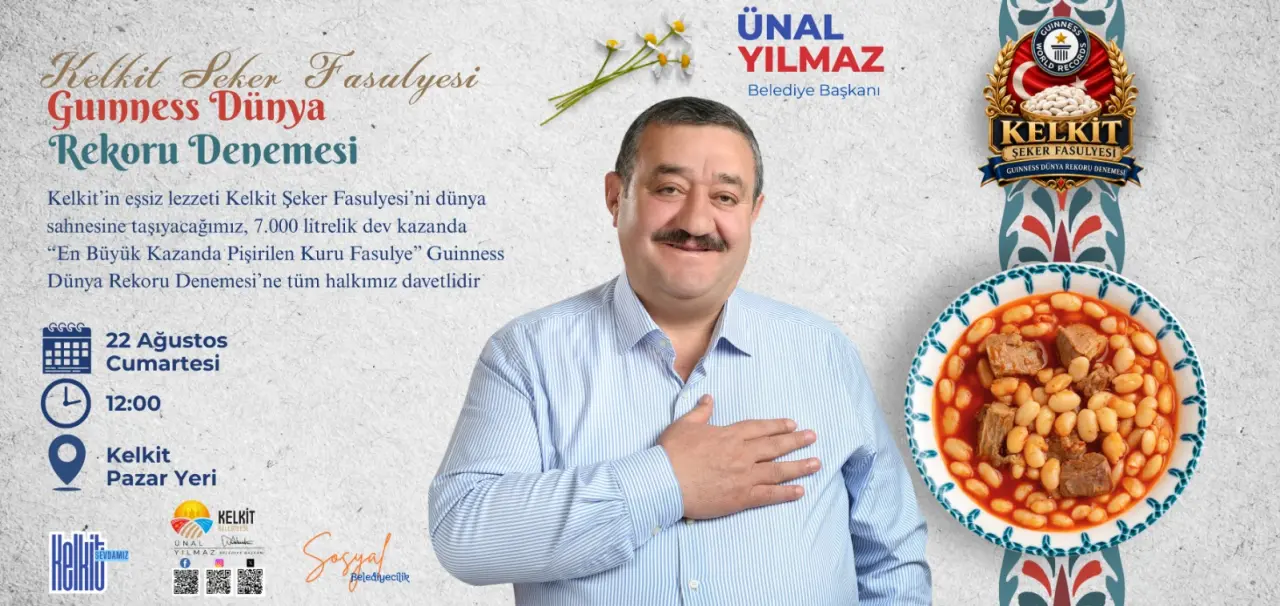Kelkit’te 7 Bin Litrelik Dev Kazanda Guinness Rekoruna İmza Atılacak