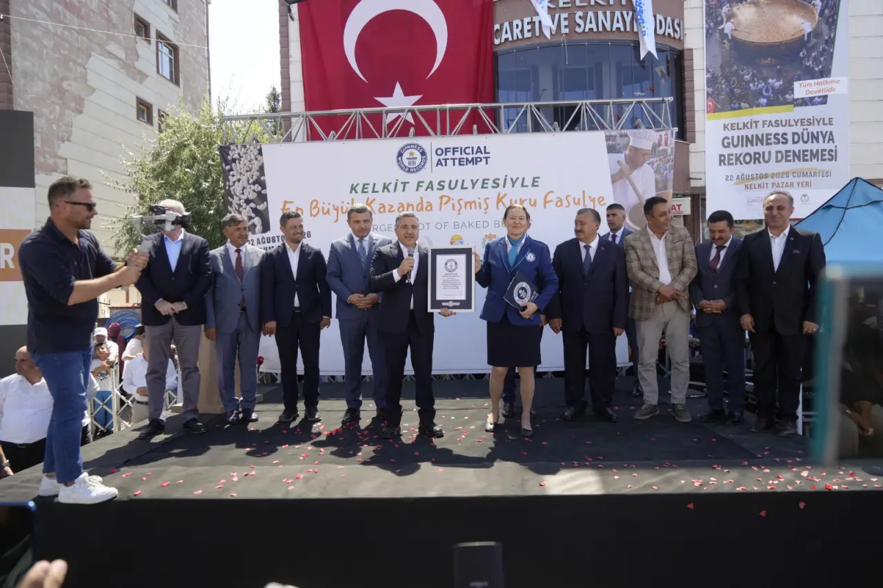 Kelkit’te Dev Kazanda Rekor Kırıldı!