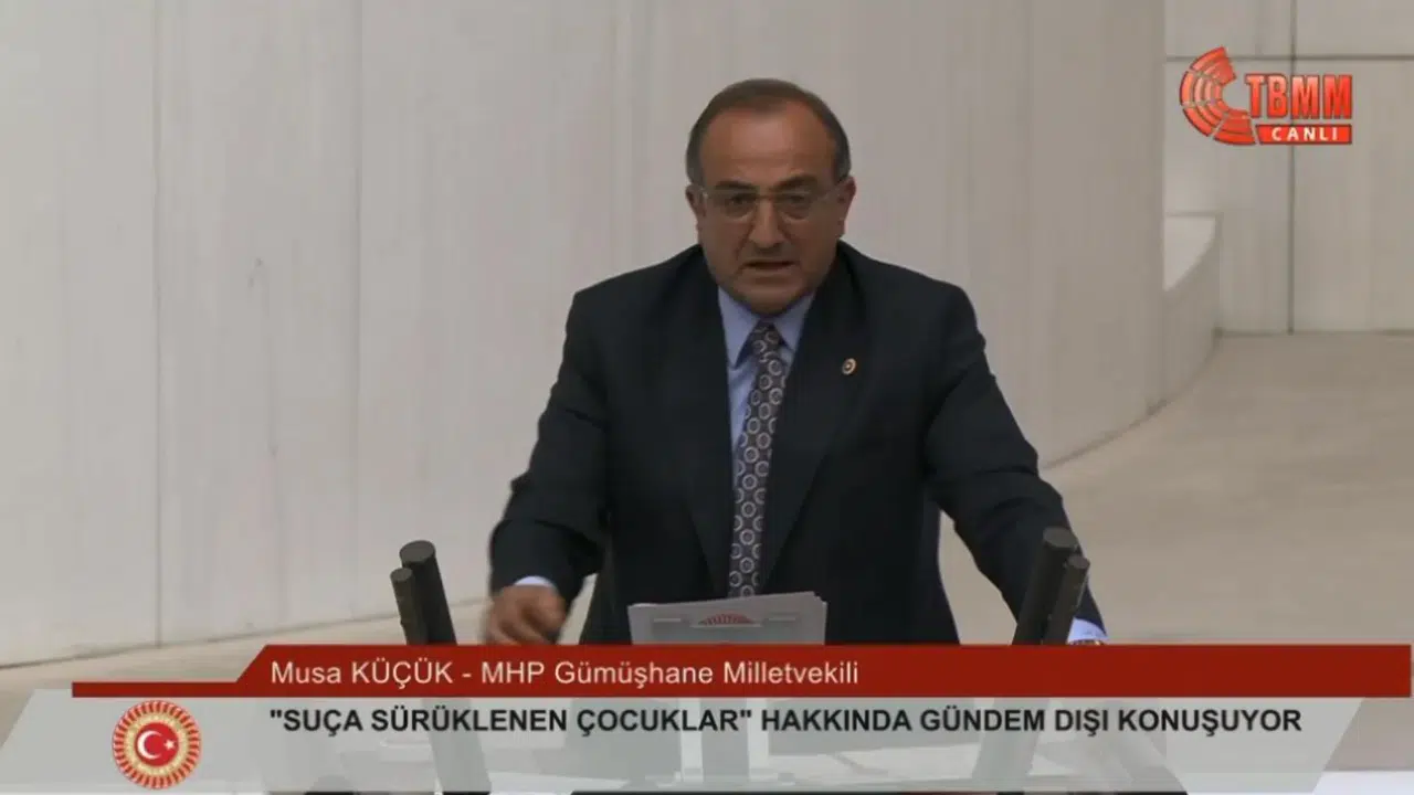 MHP’li Musa Küçük’ten TBMM’de Çocuk Hakları ve Rehabilitasyon Vurgusu