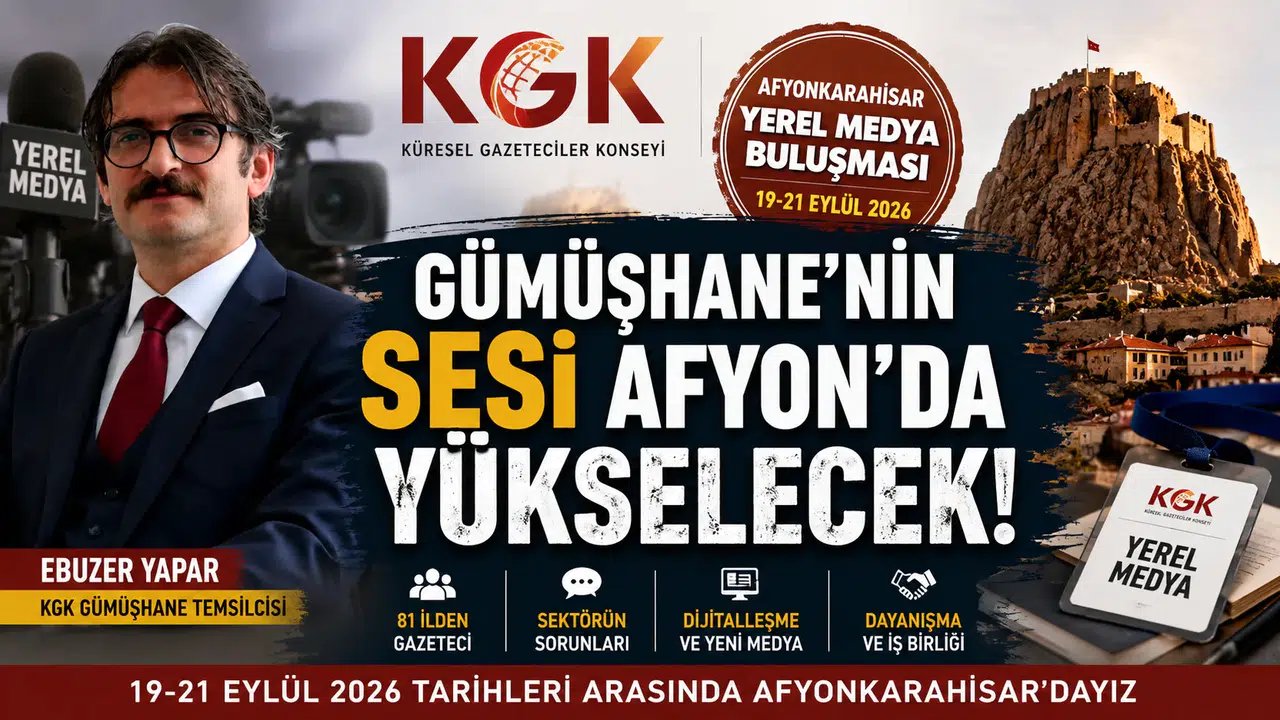 Yerel Medyanın Kalbi Afyon’da Atacak: Gümüşhane Masadaki Yerini Alacak