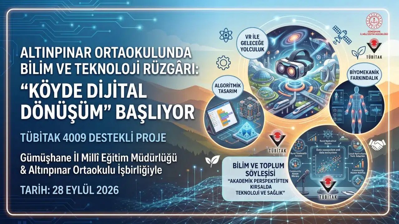 Altınpınar Ortaokulu Köyde Dijital Dönüşüm Etkinliğine Ev Sahipliği Yapacak