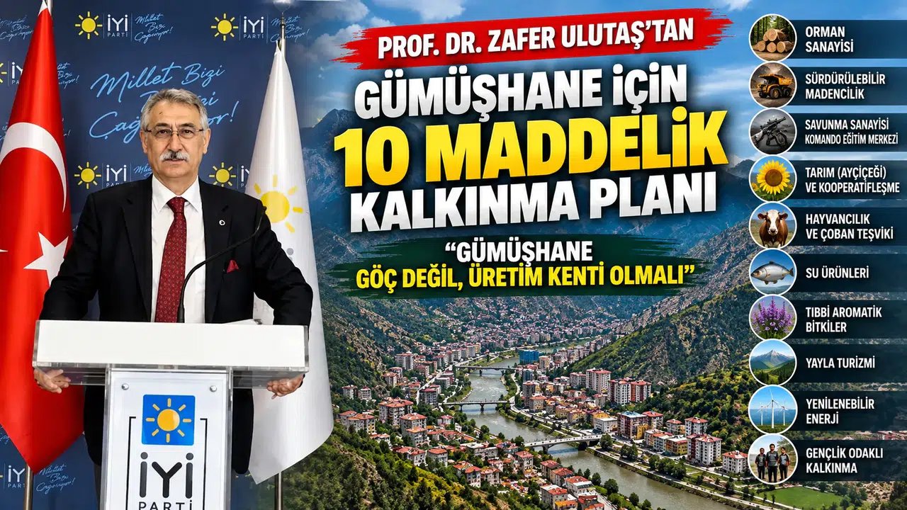 Gümüşhane Kaynağı Olduğu Halde Zenginleşemeyen Bir Şehir Haline Geldi
