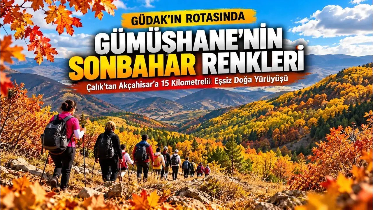 Gümüşhane Dağlarında Eşsiz Sonbahar Yürüyüşü