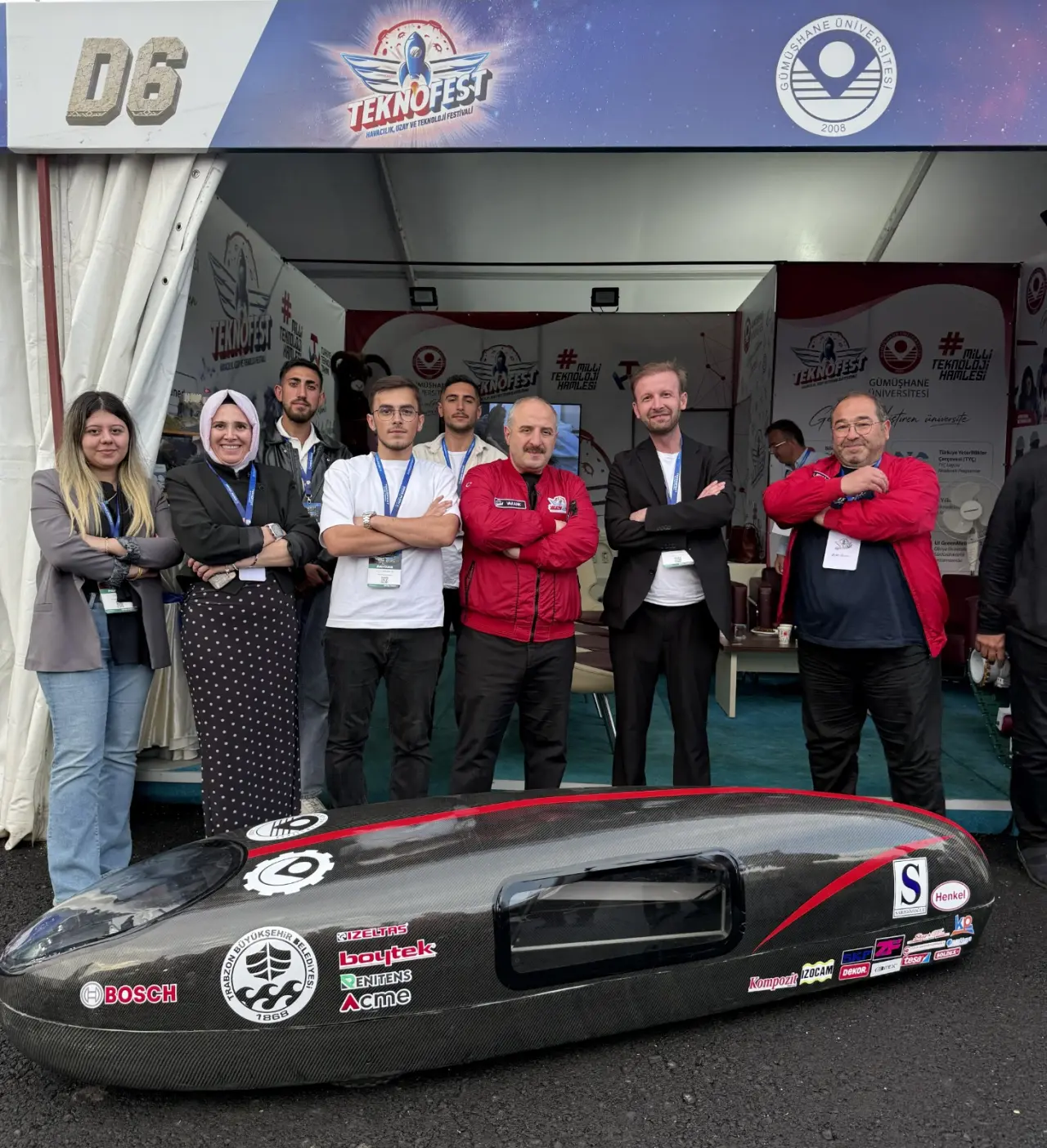 Gümüşhane Üniversitesi TEKNOFEST Güneydoğu’da Yerli Projelerini Sergiledi