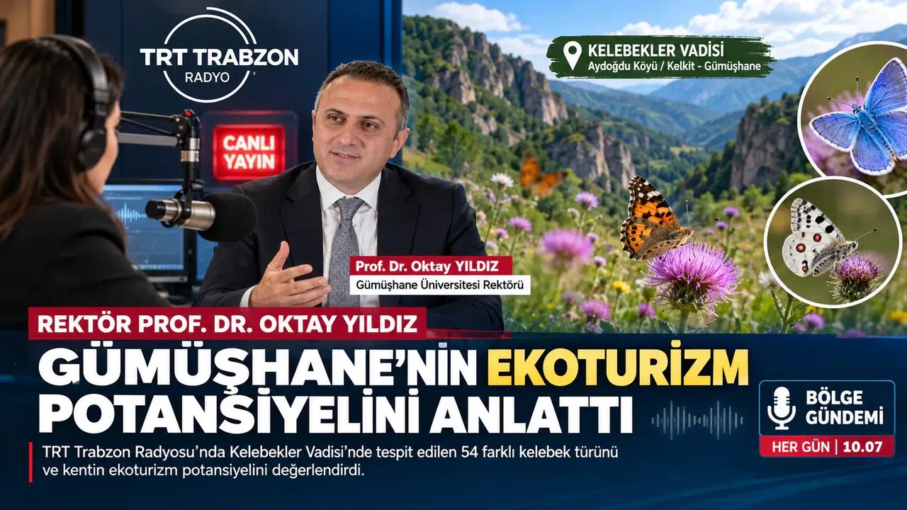 Rektör Prof. Dr. Oktay Yıldız Gümüşhane’nin Ekoturizm Potansiyelini Anlattı