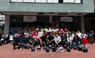Gümüşhane Racing Motosiklet Kulübü çocukları sevindirdi #haberi, #haberleri, #Gümüşhane #haber