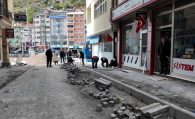 Kaldırım çalışmaları devam ediyor #haberi, #haberleri, #Gümüşhane #haber