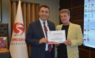 Karla mücadele ekibine teşekkür belgesi #haberi, #haberleri, #Gümüşhane #haber